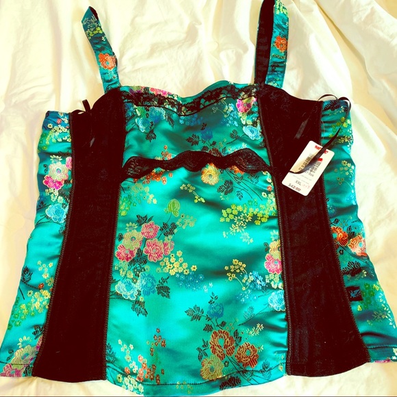 Tripp nyc Tops - TRIPP NYC Floral Corset Top
